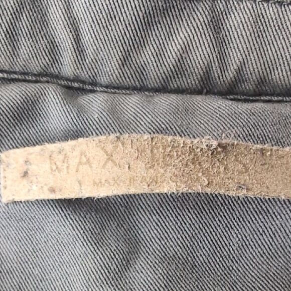 Max Jeans Grey  Lightweight Relaxed Fit Chore Jacket Khaki Size M - Picture 2 of 10